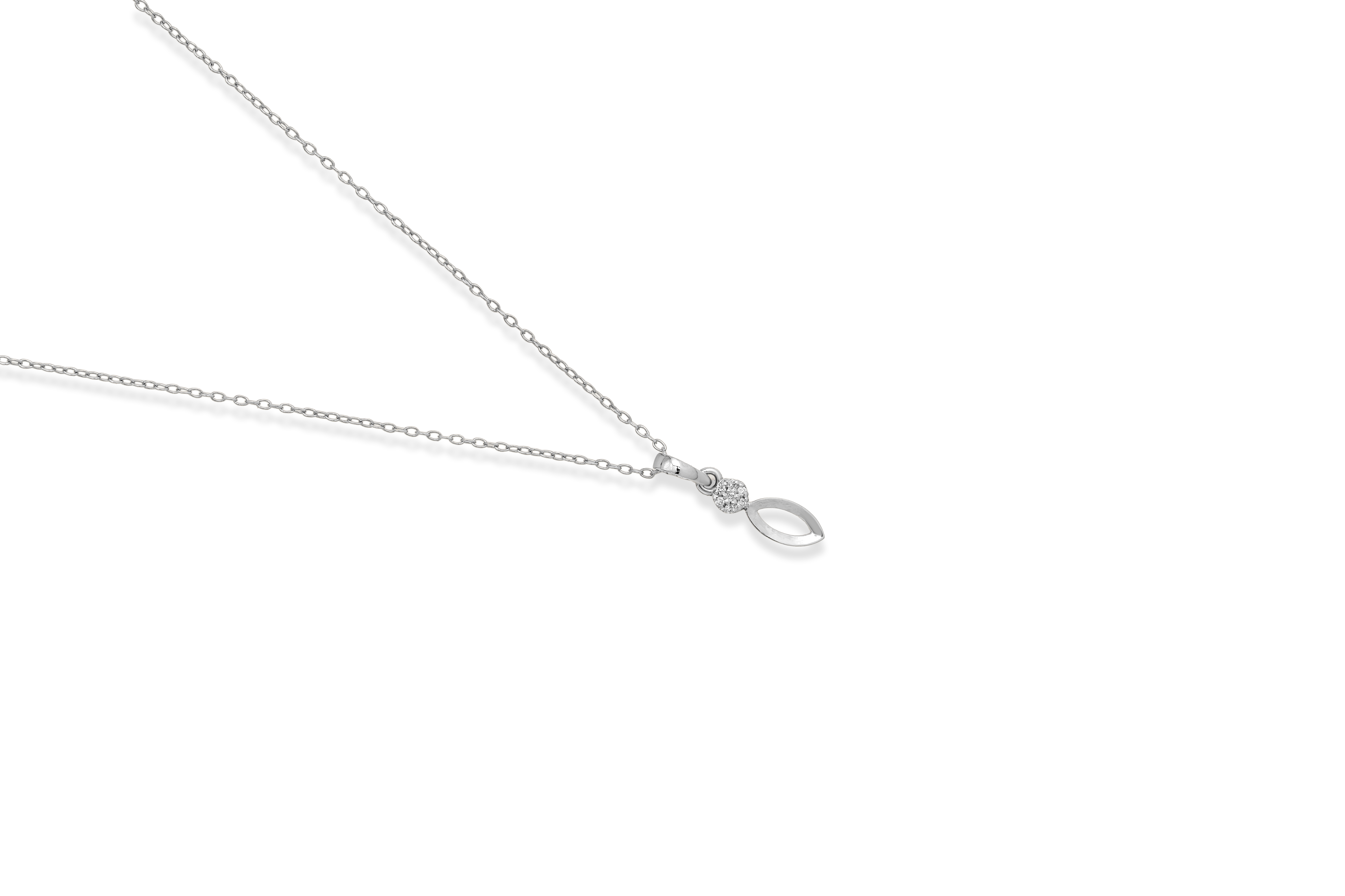 Endless sparkle silver pendant set – handcrafted silver Pendant Sets (alternate view)
