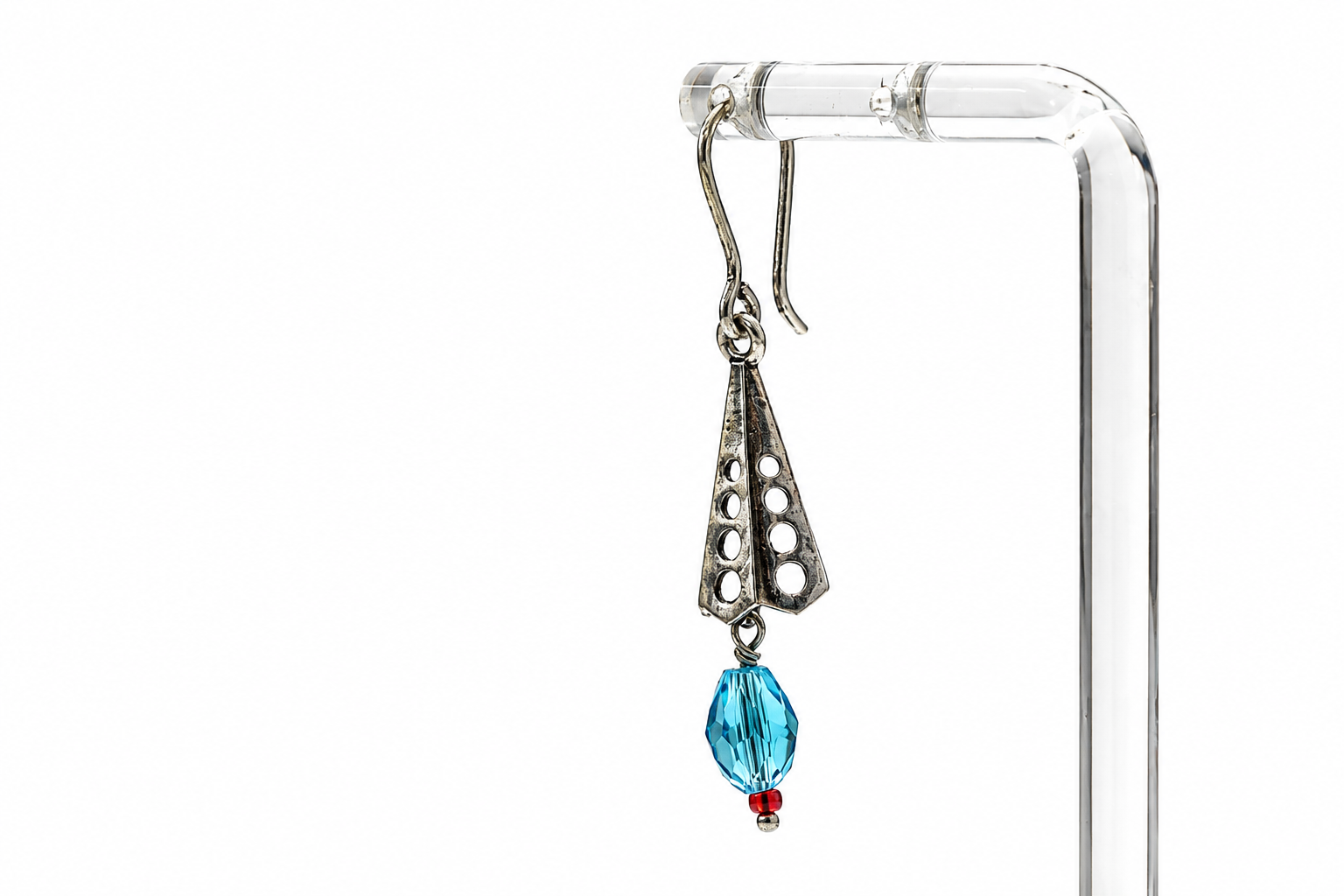 ELITE SILVER DROP EARRINGS