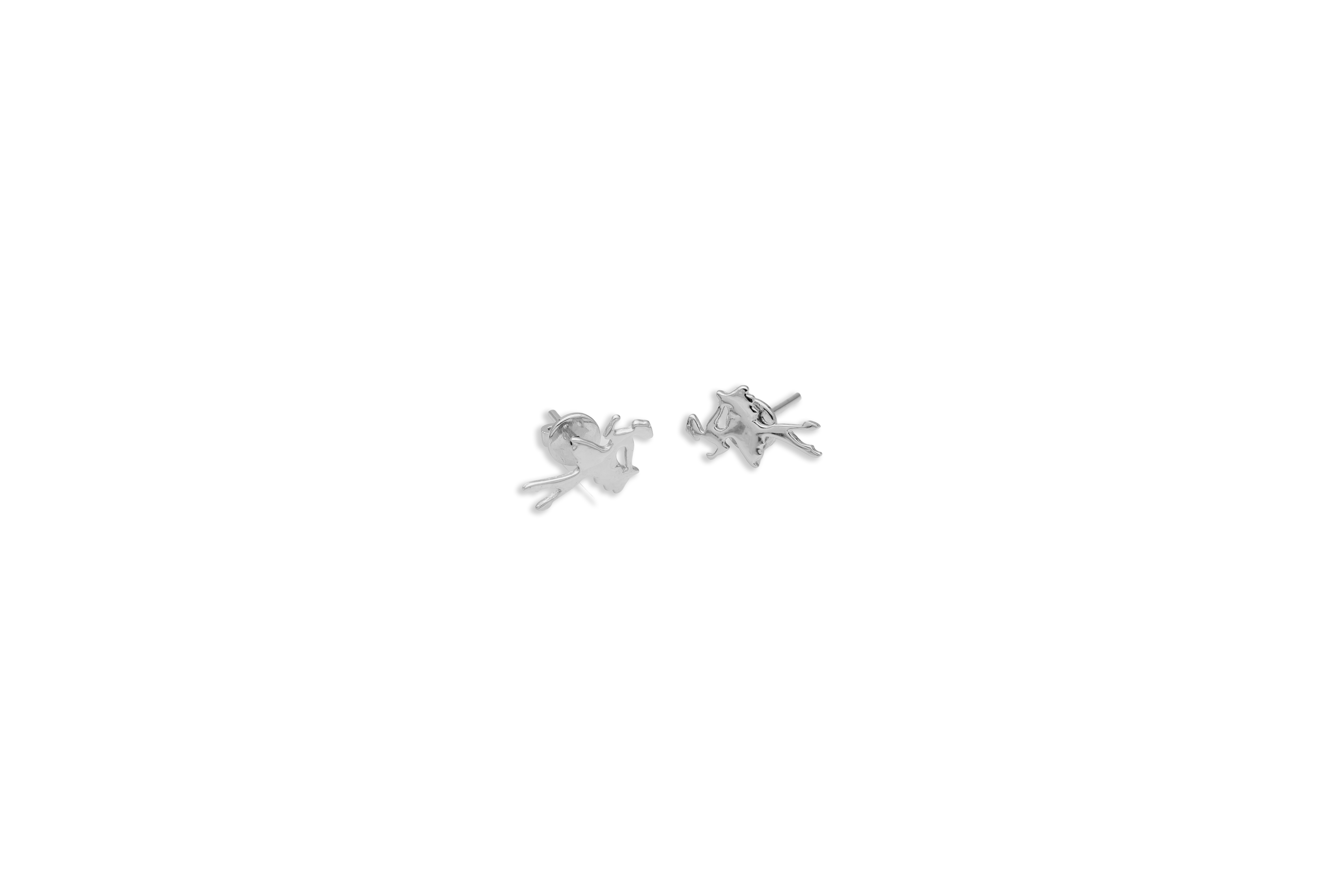 Ballerina Charm Stud EARRINGS