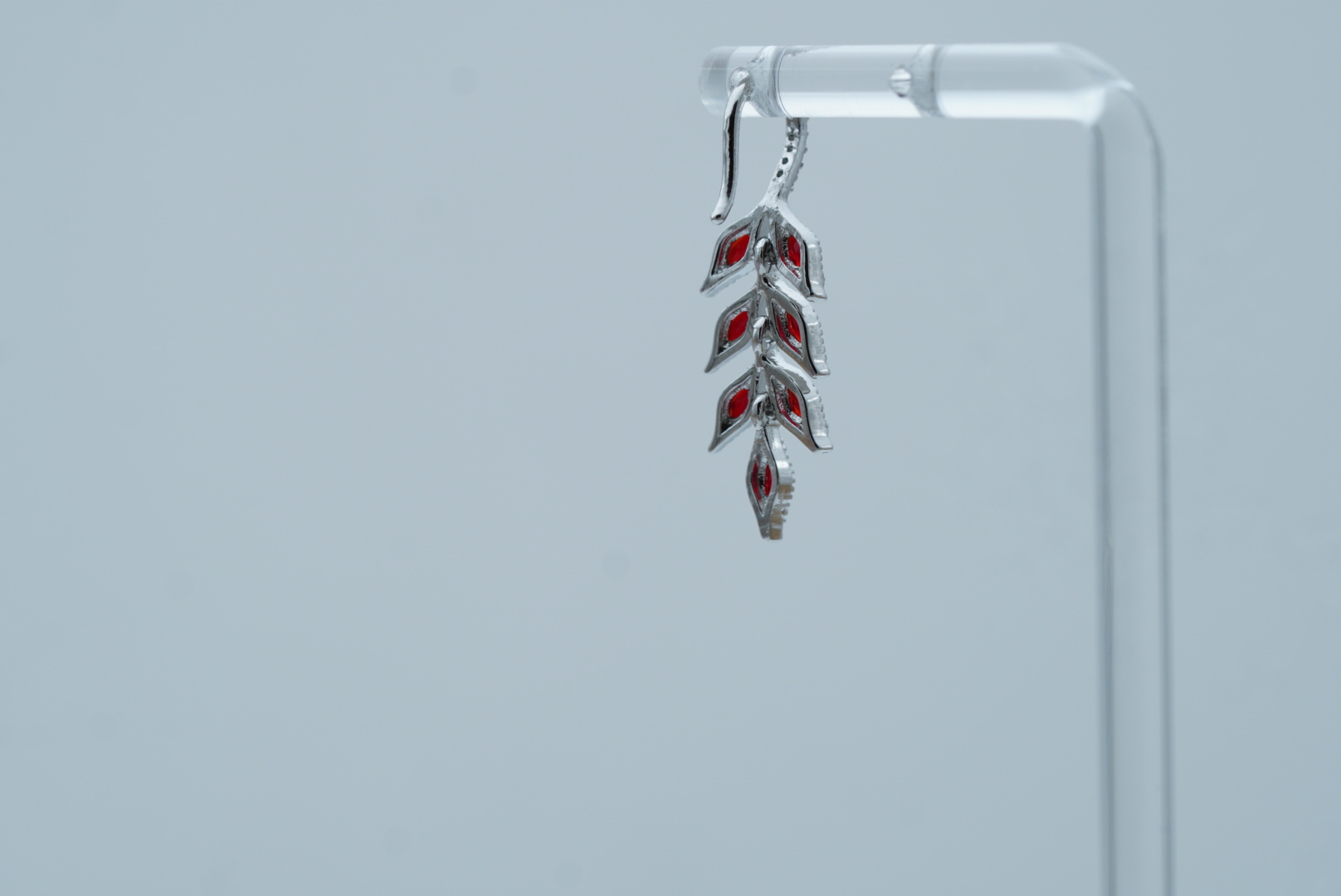 SILVER CANOPY DROP EARRINGS