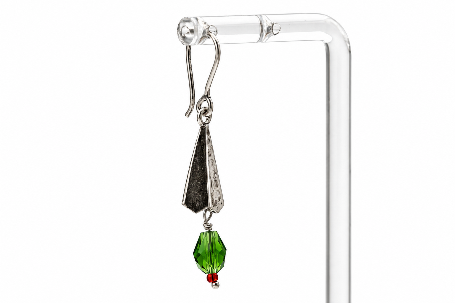 ELITE SILVER DROP EARRINGS