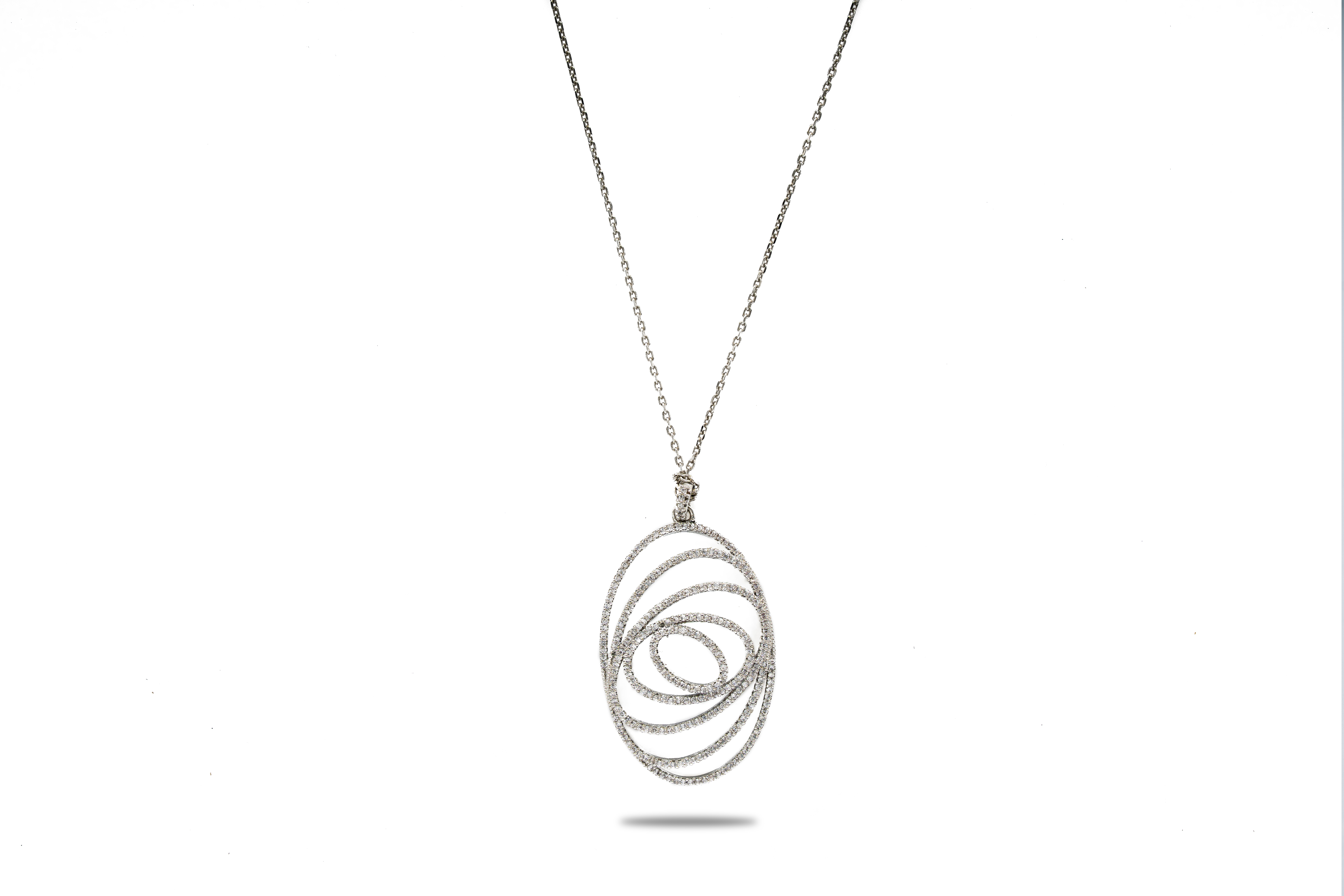 SILVER VORTEX PENDANT