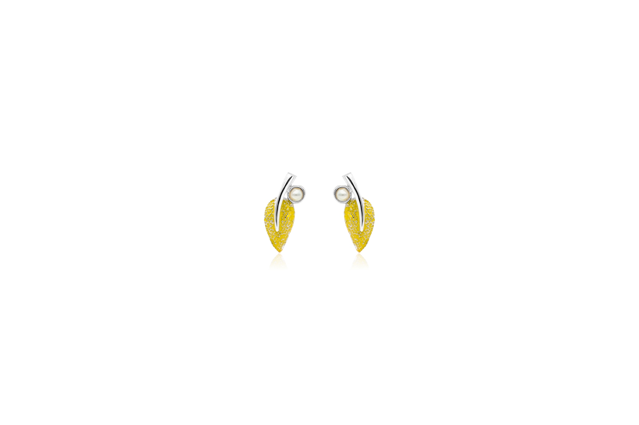 FOREST GLOW SILVER EARRINGS