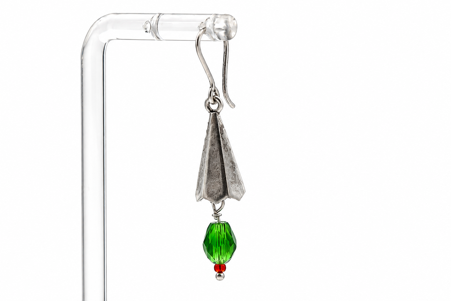 ELITE SILVER DROP EARRINGS