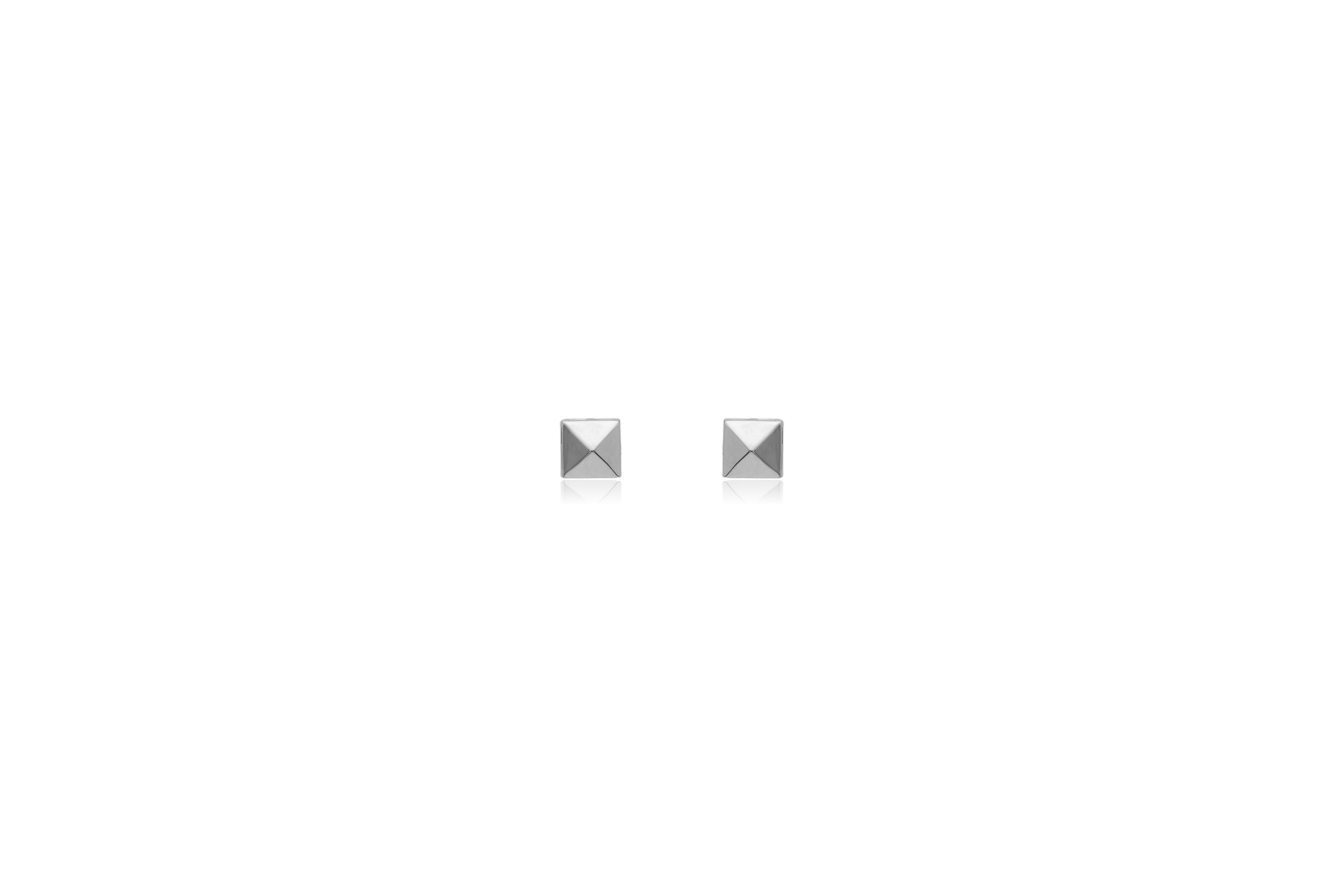 SILVER SUMMIT STUD EARRINGS
