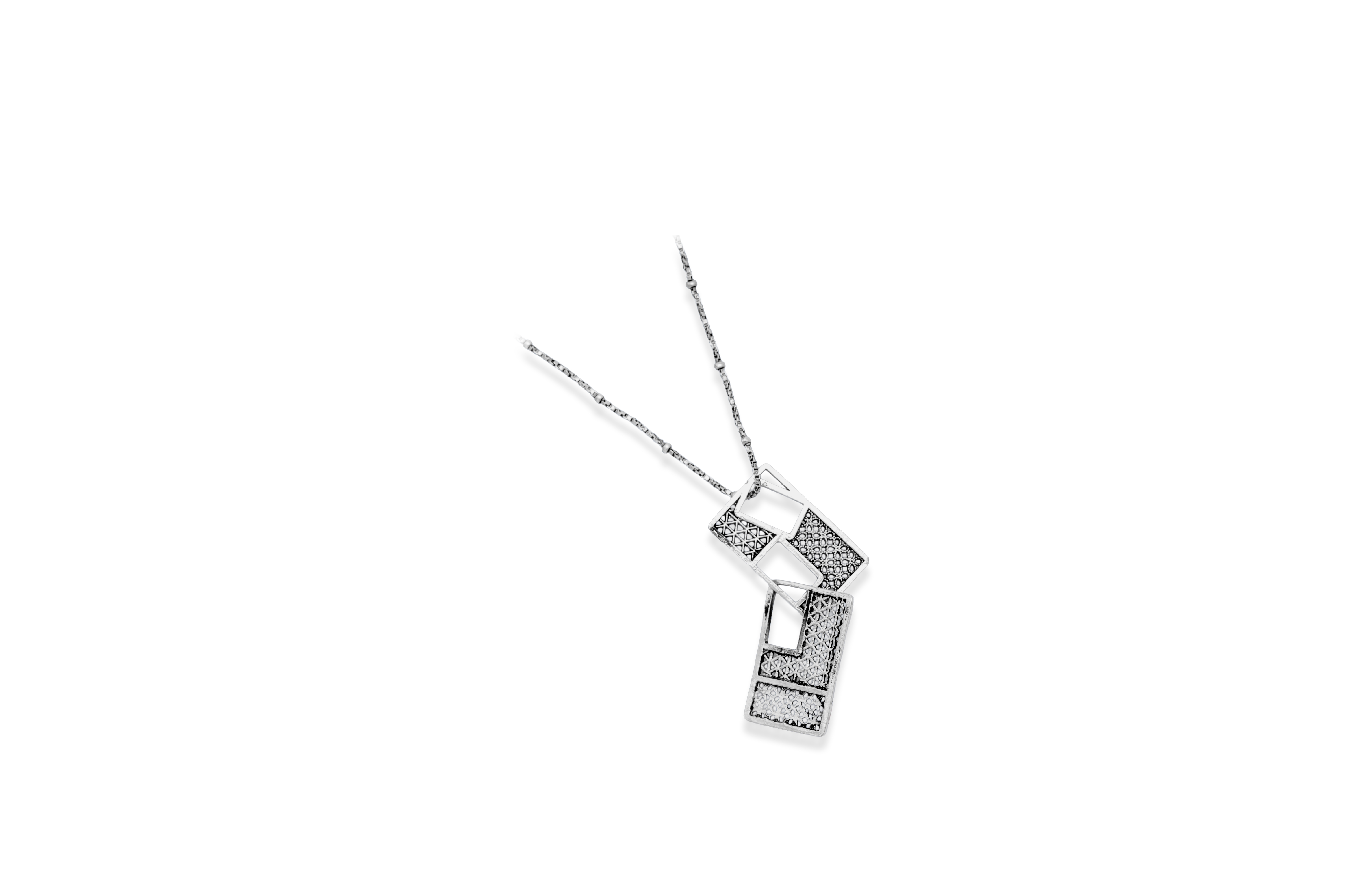 QUIRKY SILVER PENDANT