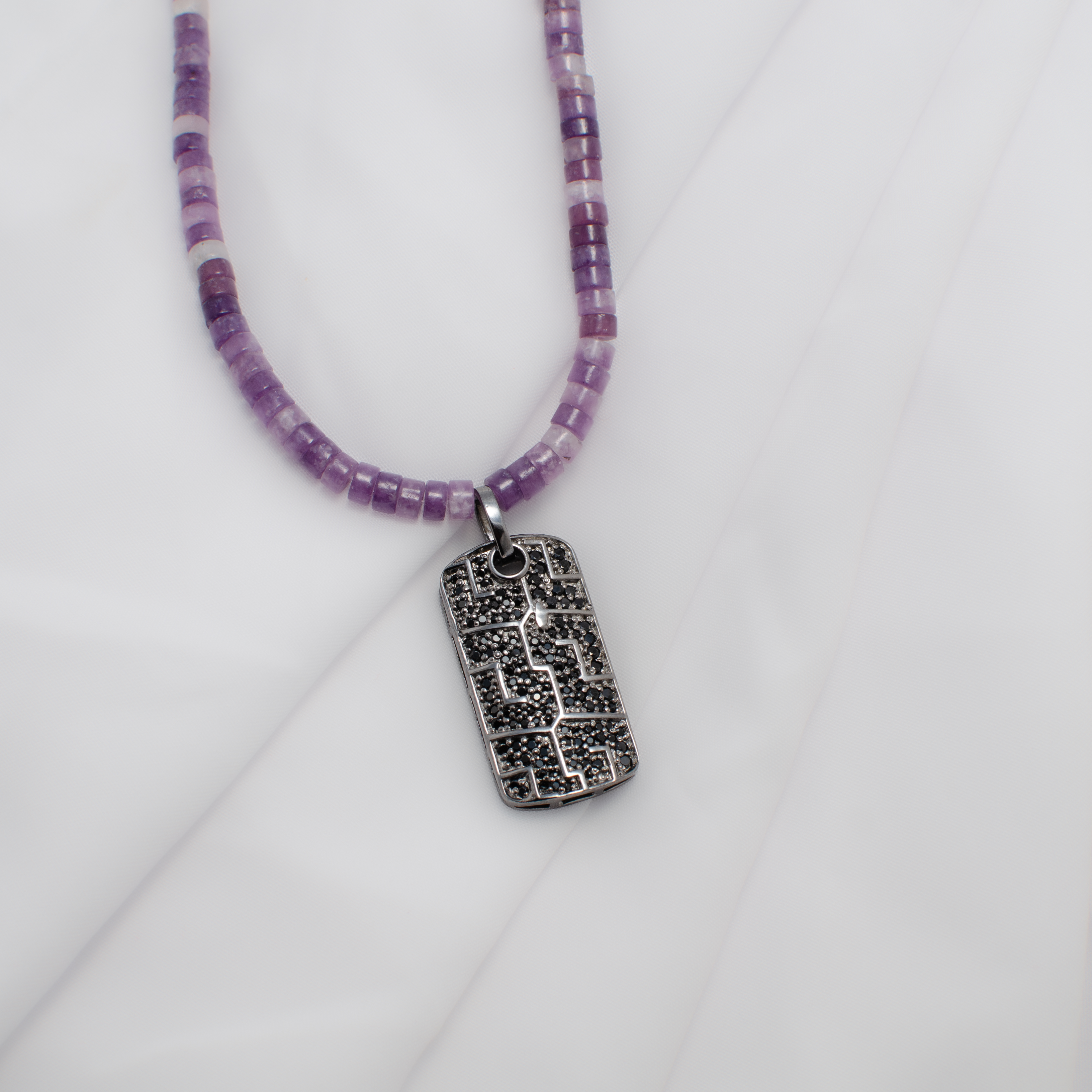 GROOVY SILVER PENDANT