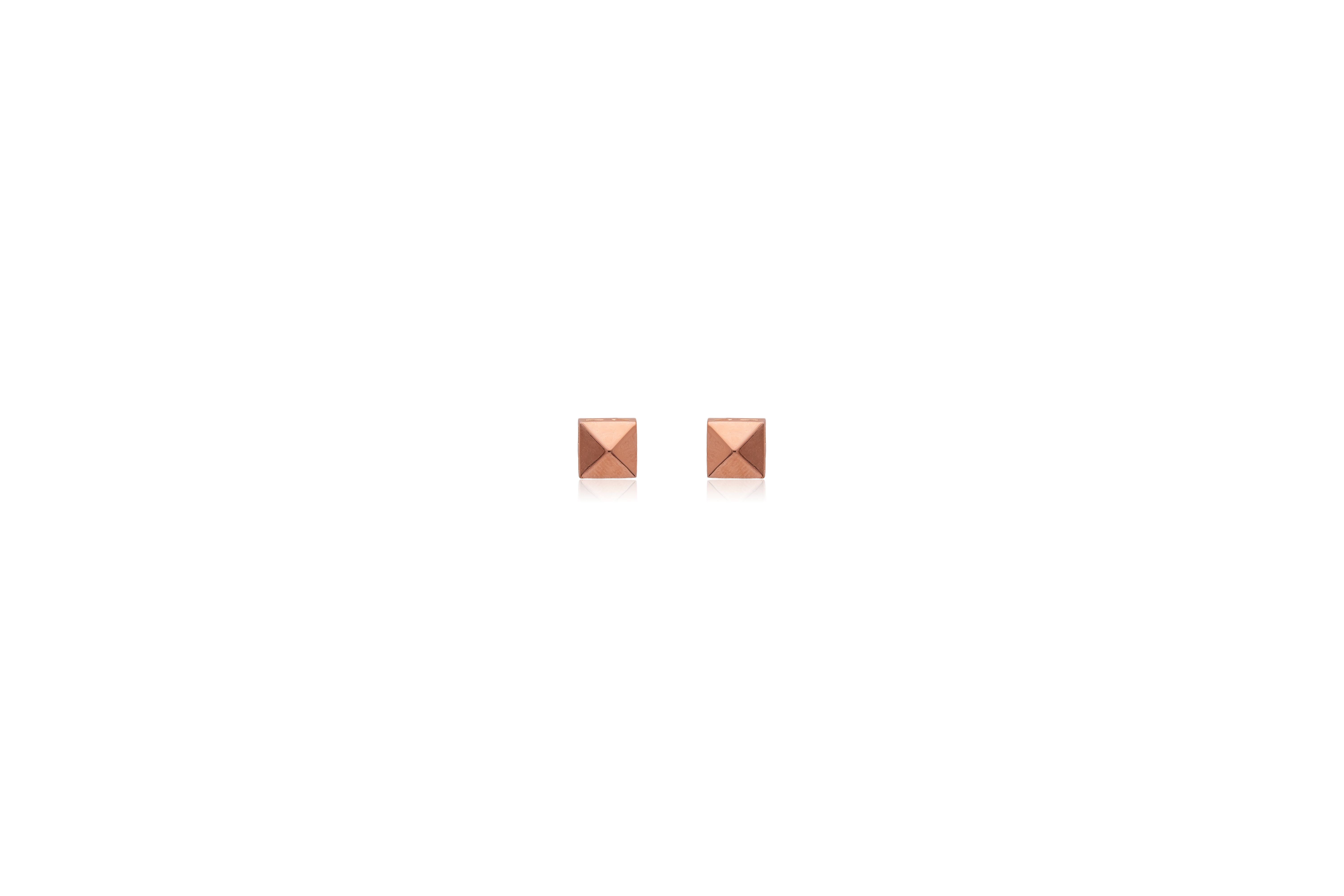 SILVER SUMMIT STUD EARRINGS
