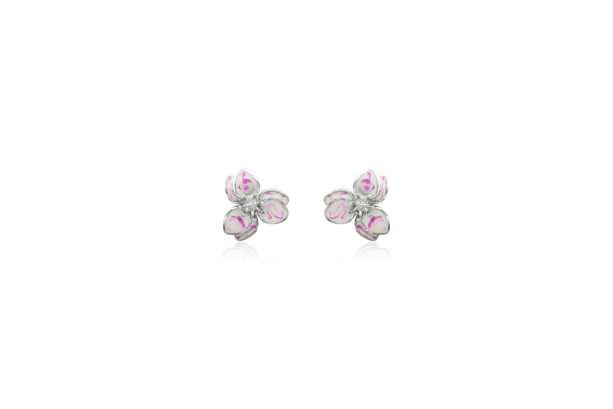 ENCHANTED MEENAKARI SILVER EARRINGS