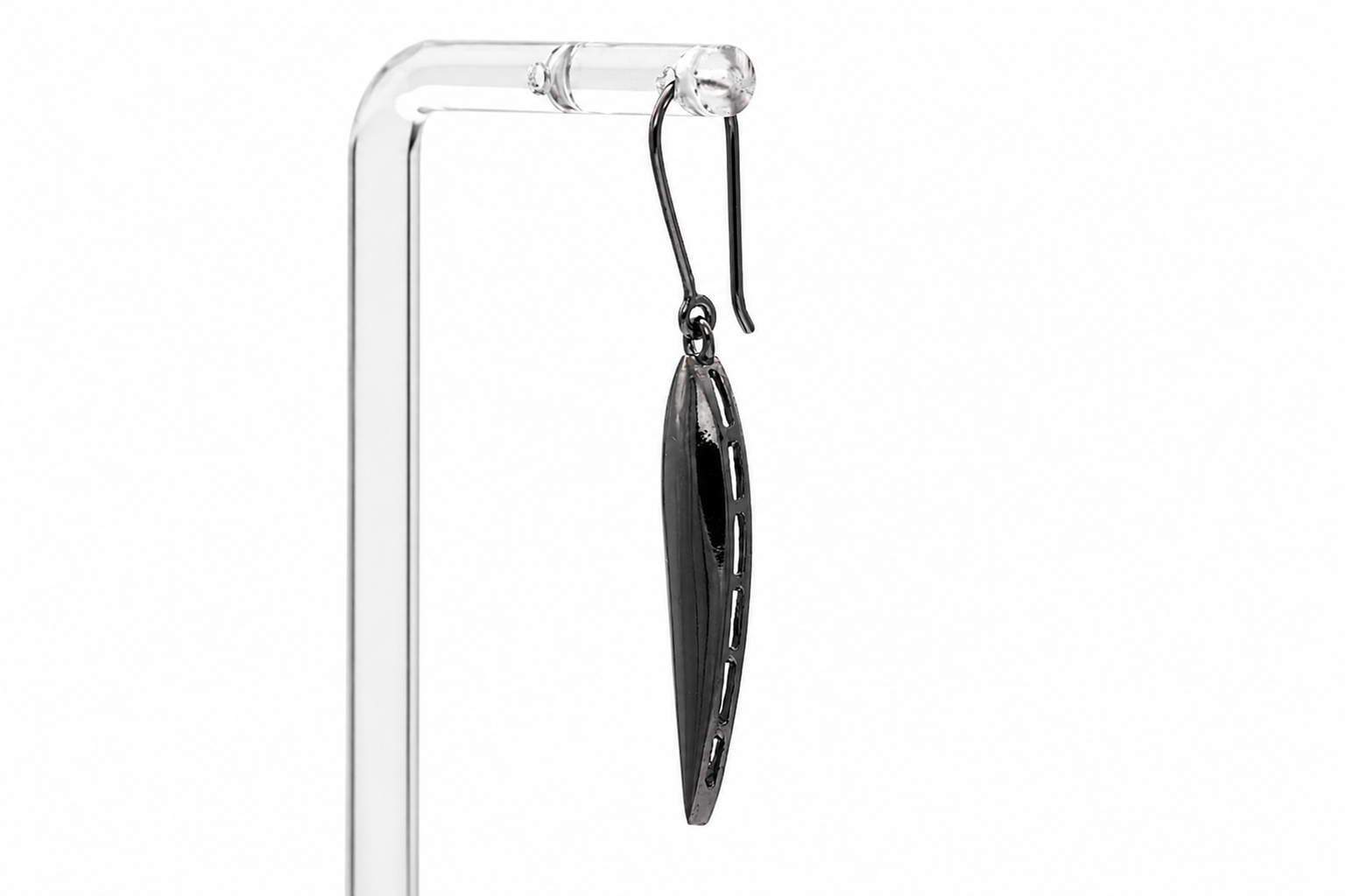 MINIMALIST TEAR-DROP SILVER EARRINGS