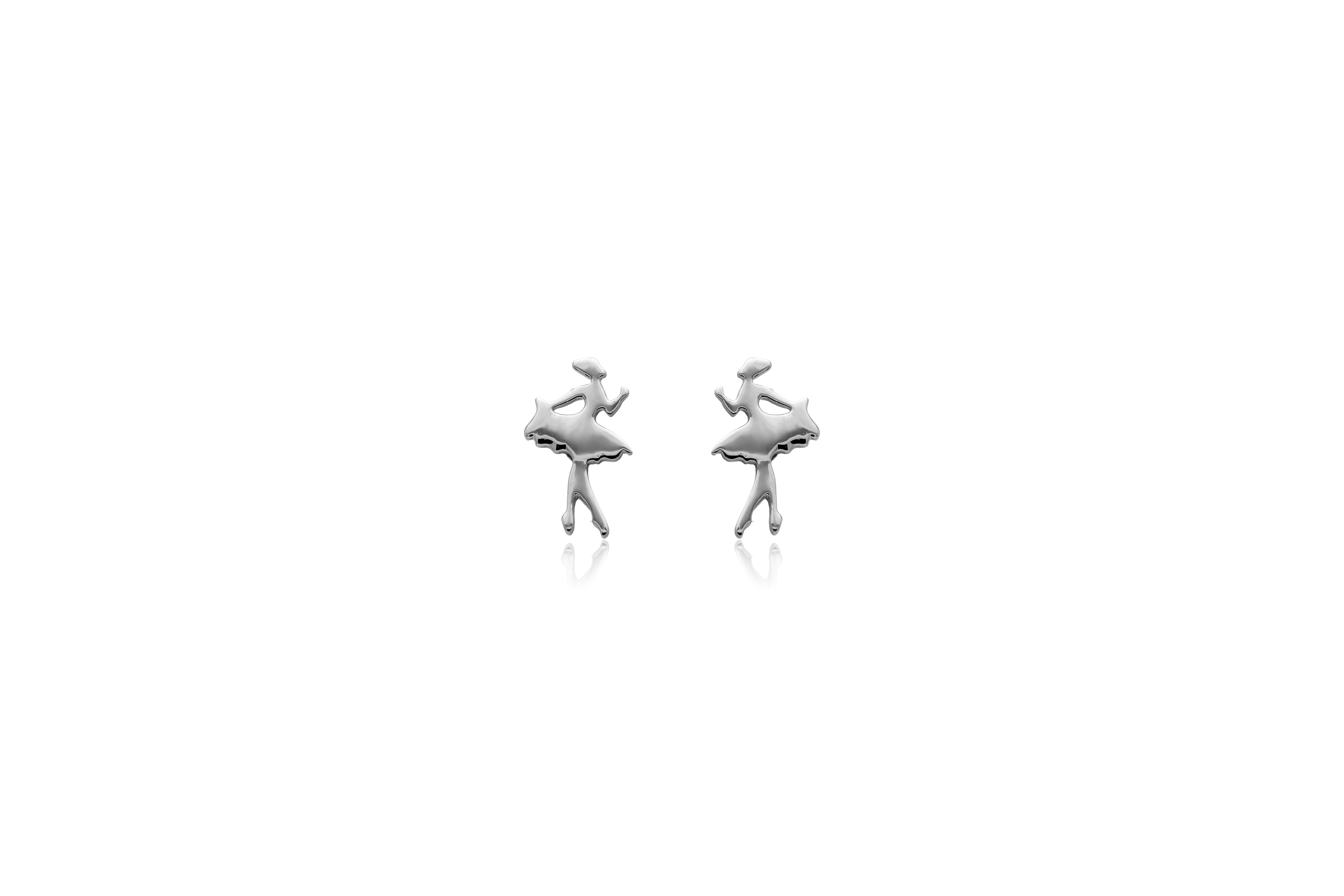 Ballerina Charm Stud EARRINGS
