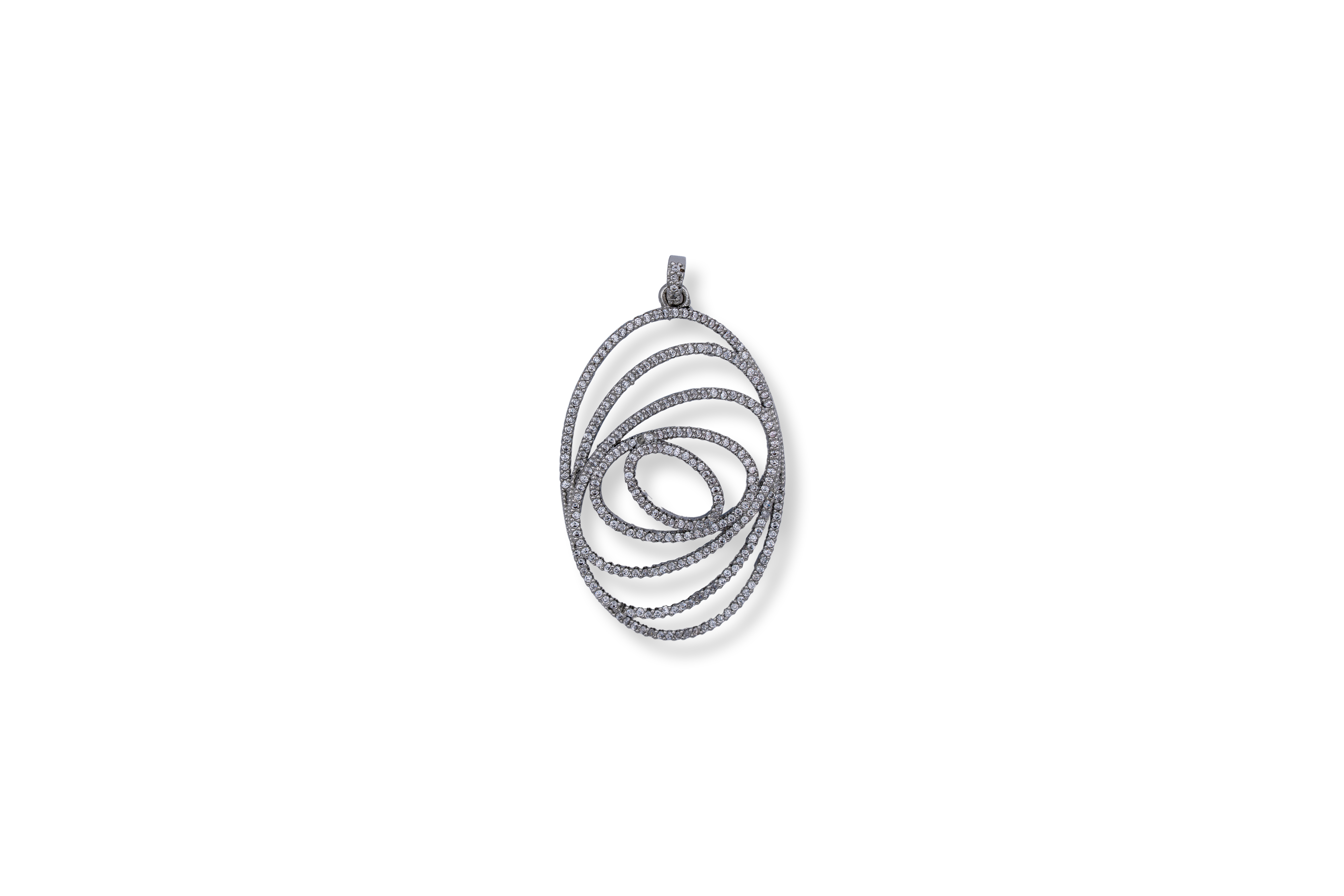 SILVER VORTEX PENDANT