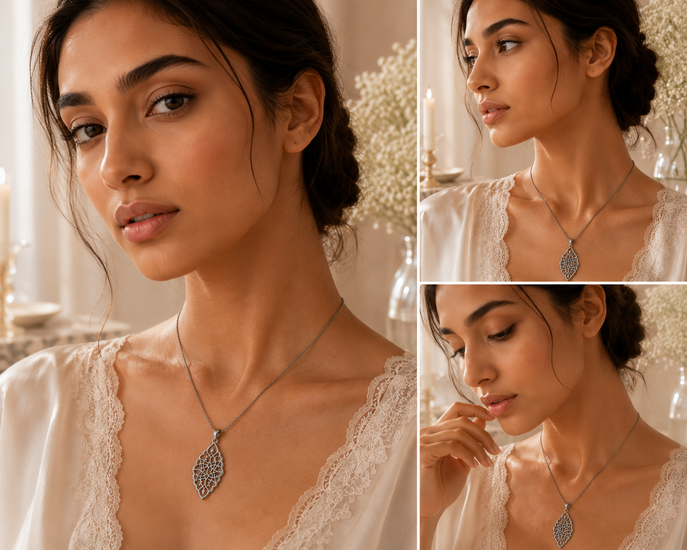 CHARMING SILVER PENDANT