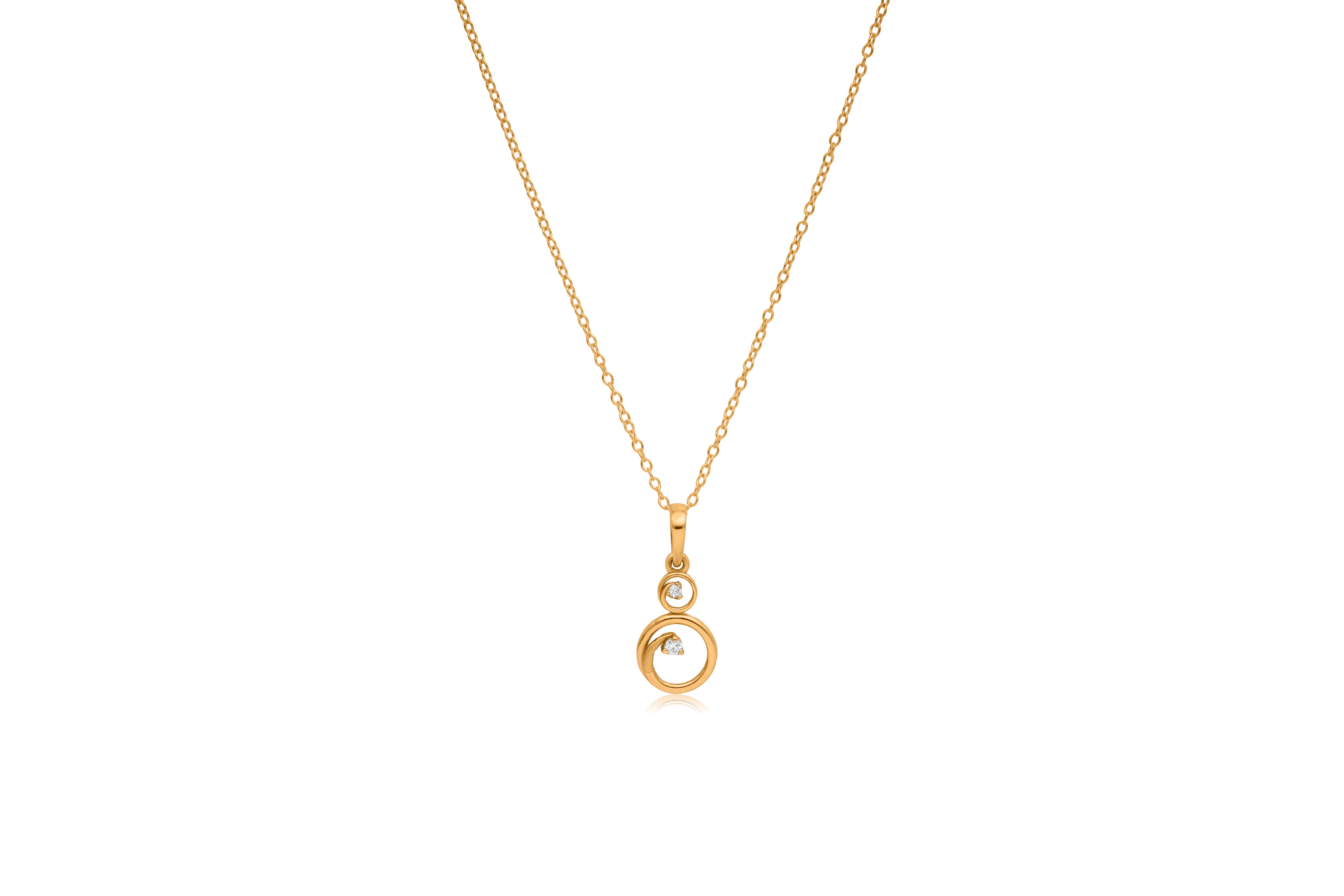 ECLIPSE CHARM SILVER PENDANT SET