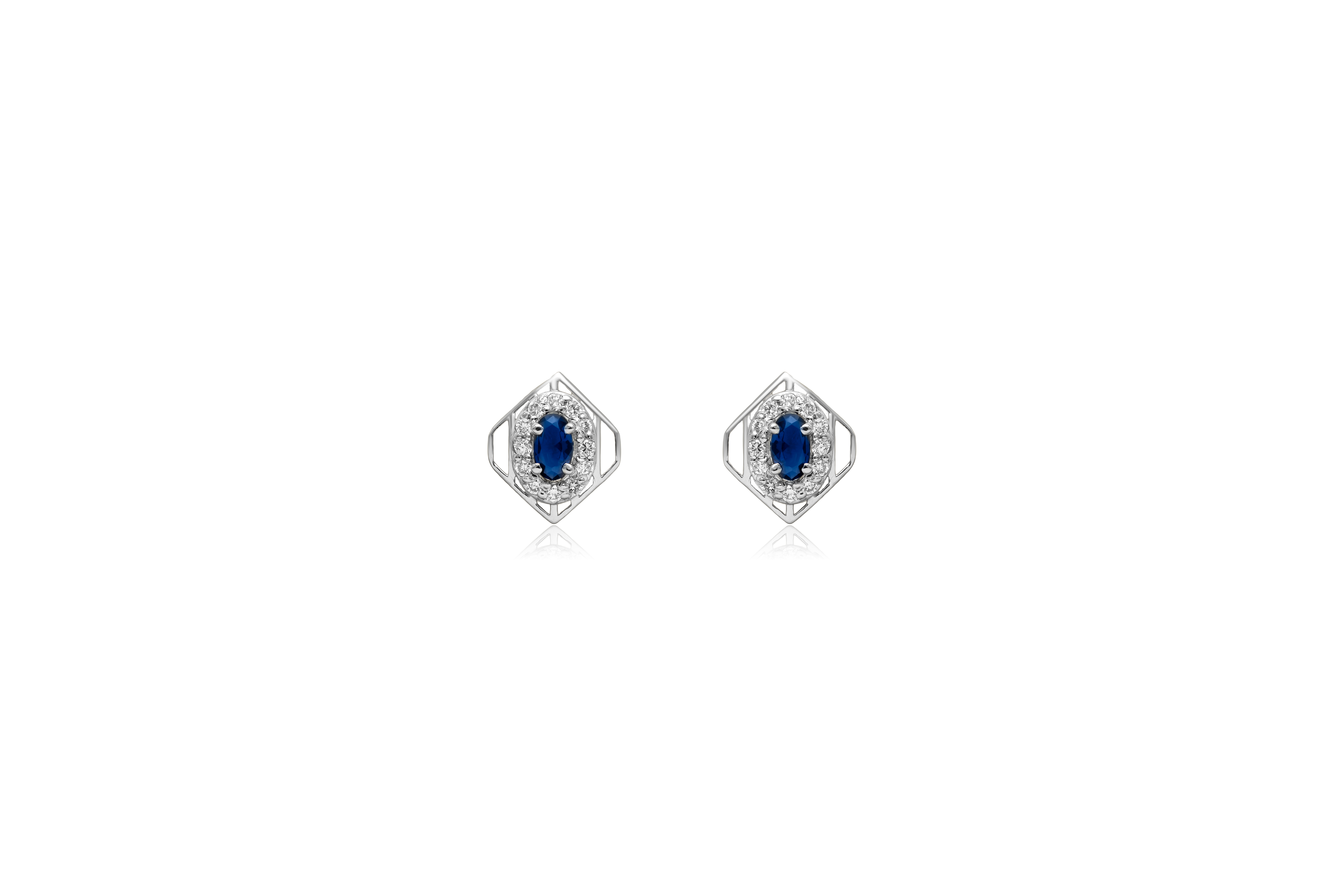 SERENE BLUE SILVER PENDANT SET