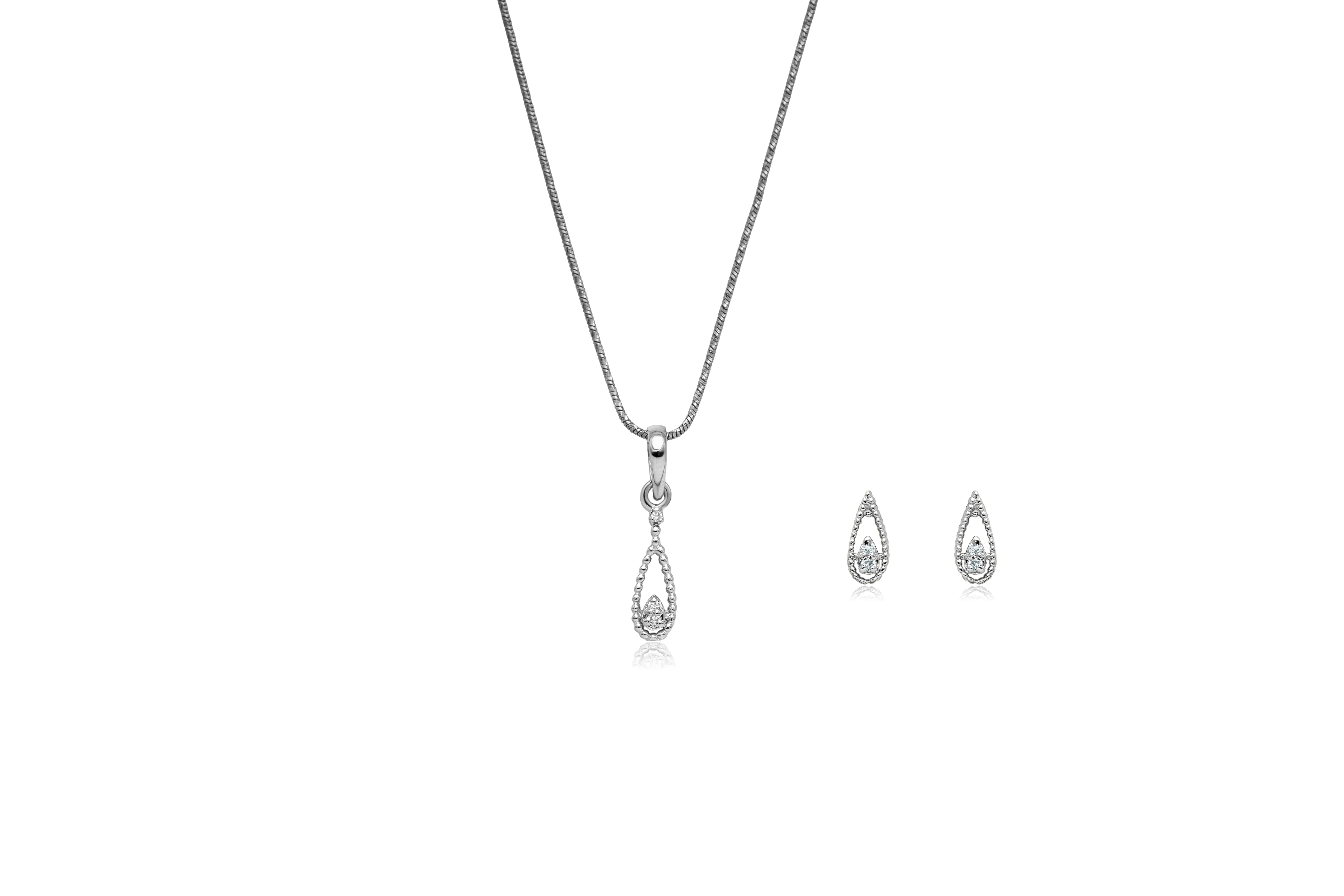 DIVINA SILVER PENDANT SET