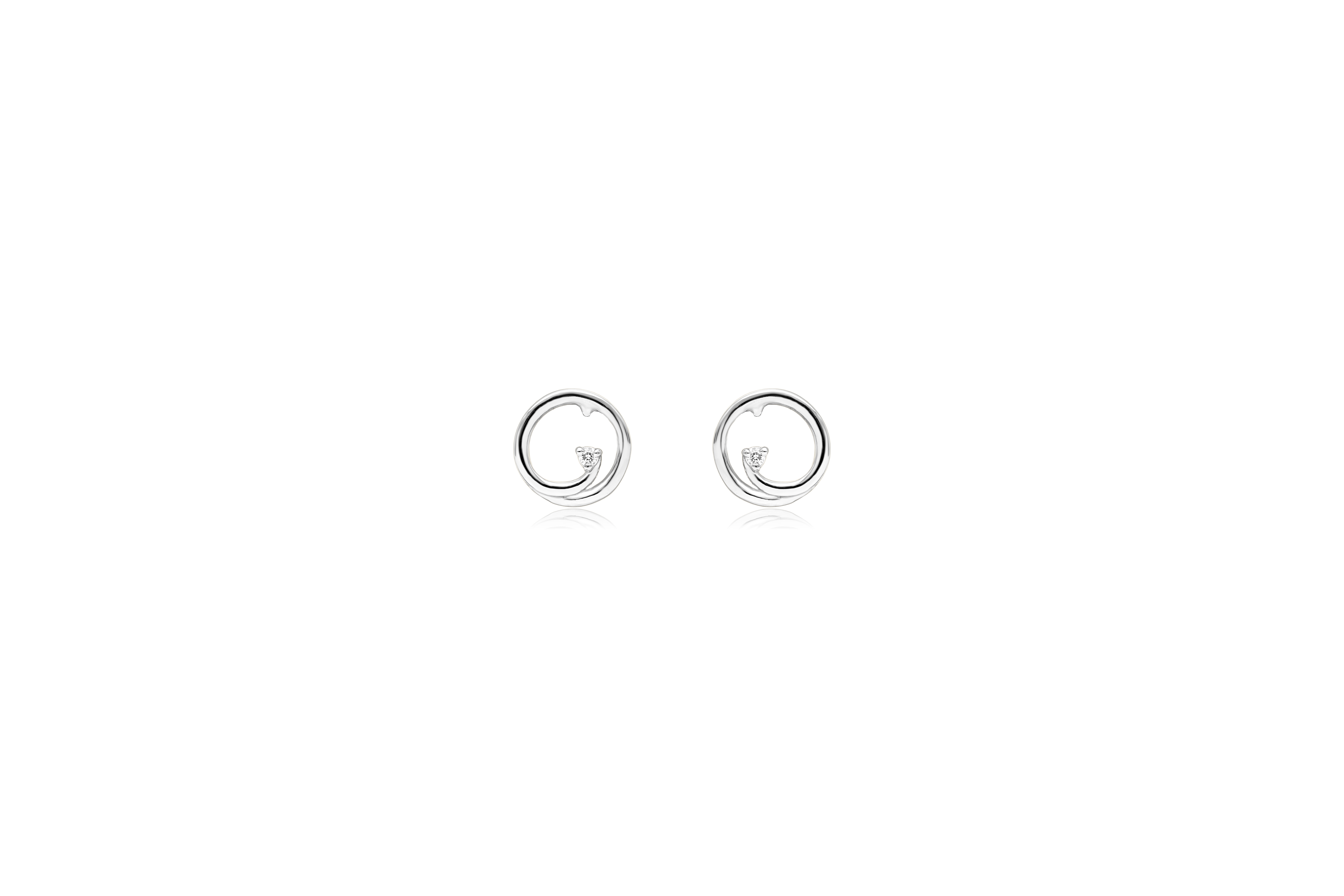 ECLIPSE CHARM SILVER PENDANT SET
