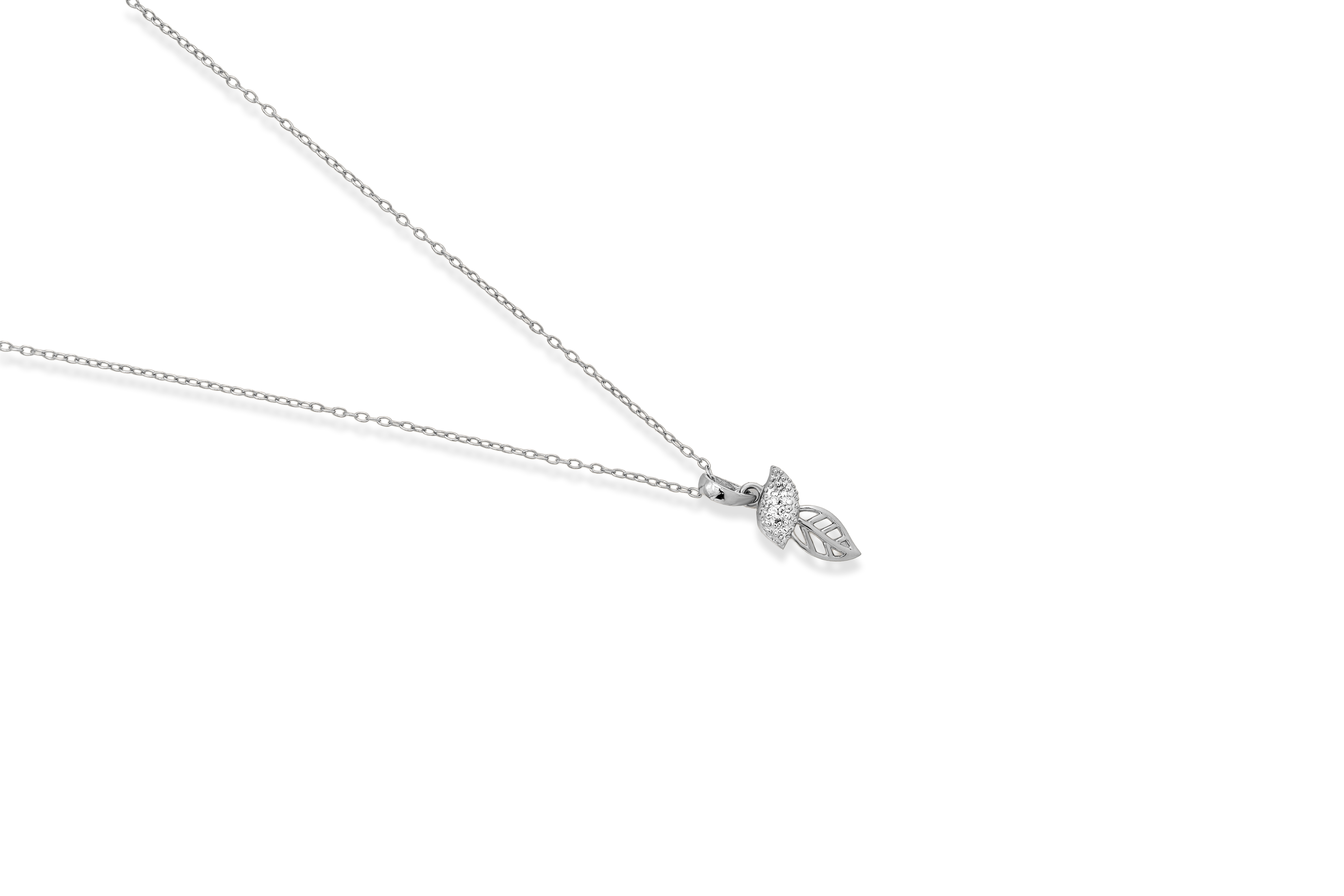 SILKEN VINE SILVER PENDANT SET
