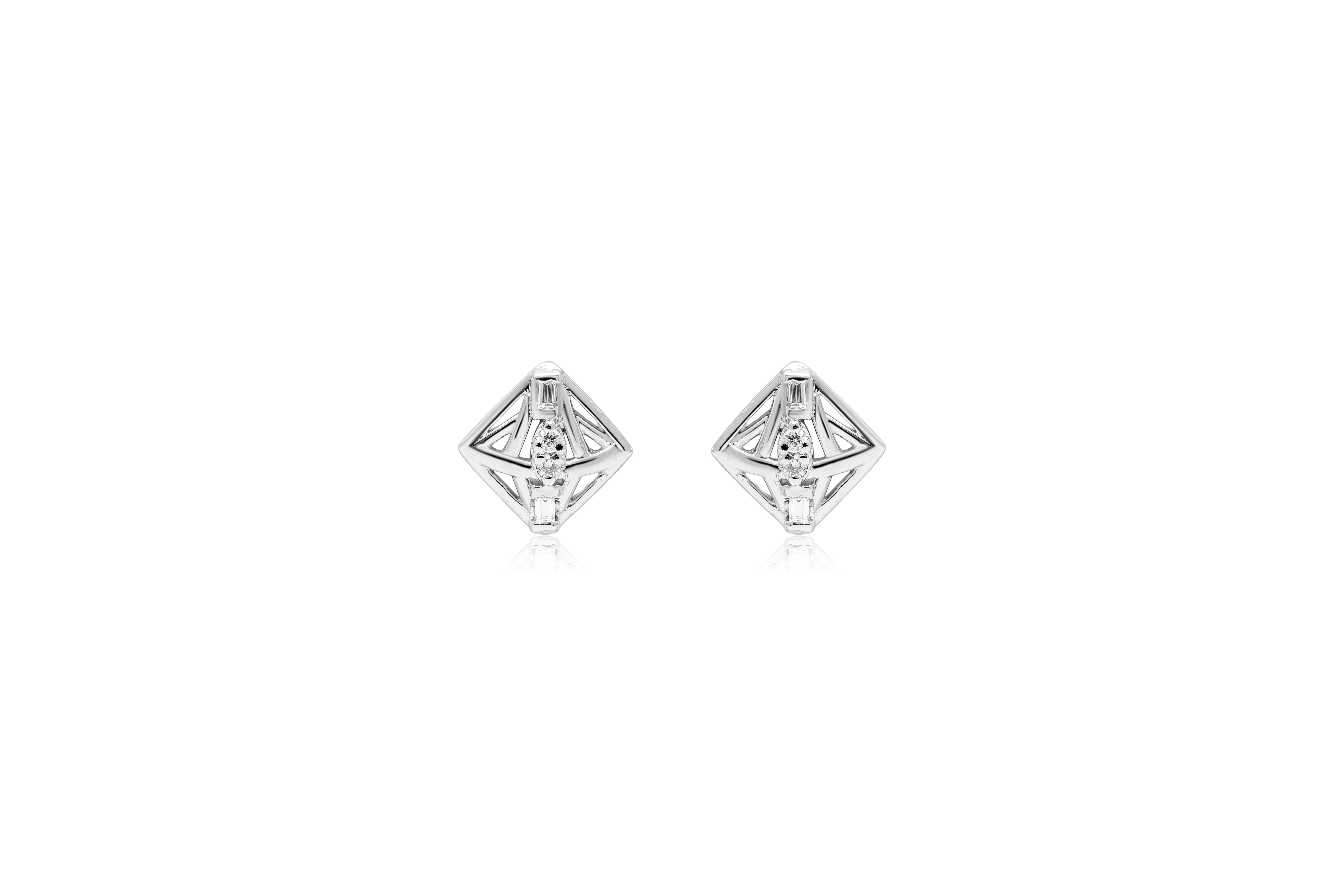 PRISTINE PRISM SILVER PENDANT SET