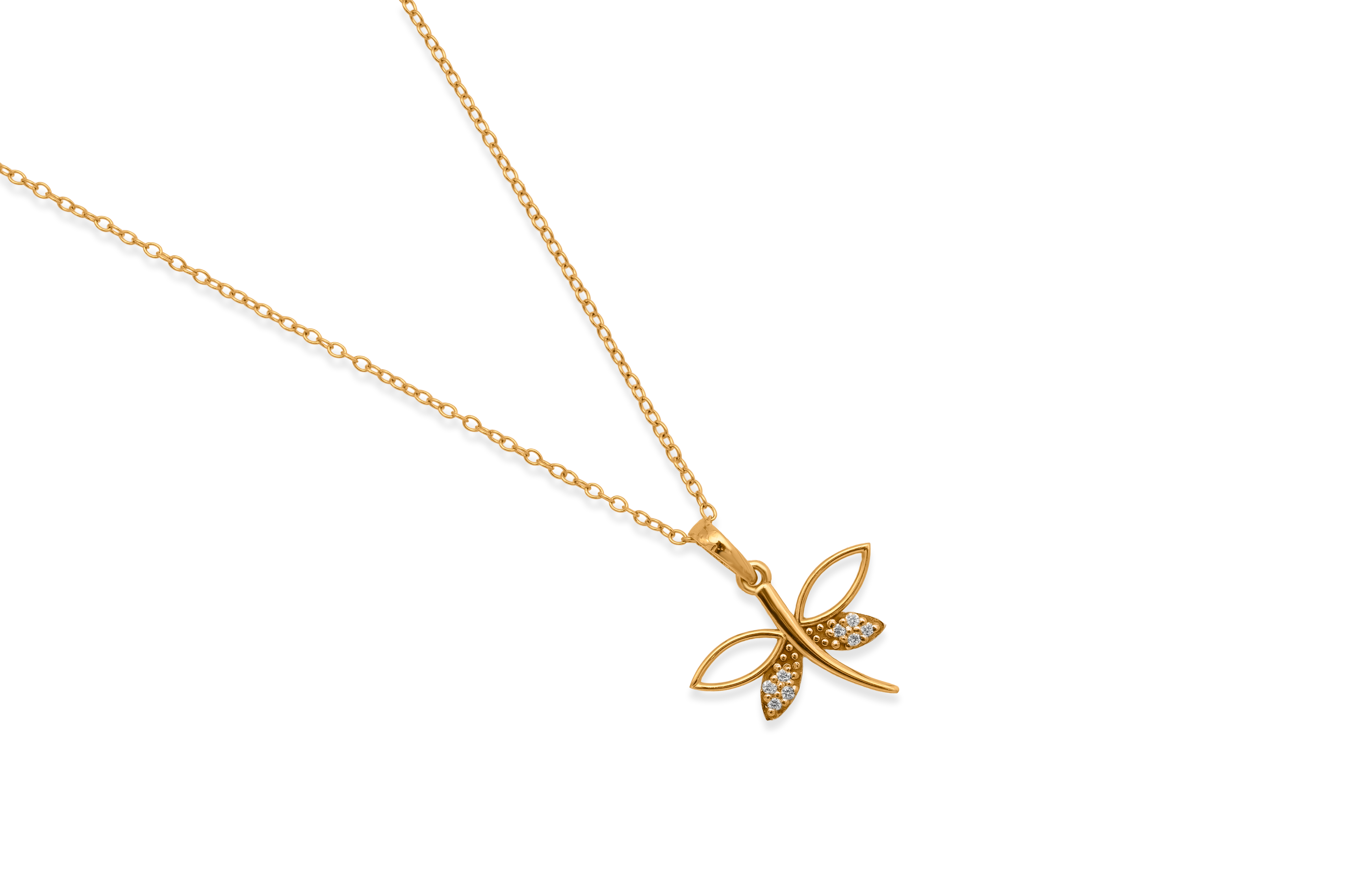 DRAGONFLY SILVER PENDANT SET